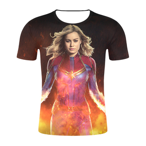 T-shirt unisexe imprimé durable, logo de super-héros 4, symbole de l'infini, métal 3D, vêtements de mode <span class=keywords><strong>Marvel</strong></span>, <span class=keywords><strong>Venom</strong></span> - Product Image 1