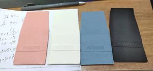 Pochettes à bijoux en microfibre de luxe avec logo personnalisé, petit emballage de voyage de luxe pour colliers, bagues et autres bijoux, sacs cadeaux de qualité - Product Image 2