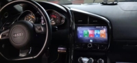Coche Android para REPRODUCTOR DE DVD Radio con tablero de pantalla táctil IPS navegación GPS y función DSP Carplay para Audi R8 2007-2015