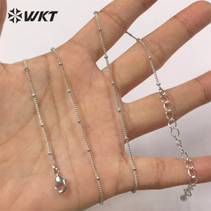 WT-N1062 WKT Atacado Moda <span class=keywords><strong>Design</strong></span> Nova Chegada Moda Real Banhado A Ouro Generoso Colar De Latão Cadeia - Product Image 6