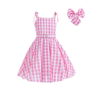 Tv Movie Cos disfraz película de la vida Real vestido rosa FIESTA DE Halloween Cosplay disfraz para niñas vestido de fiesta de Navidad - Product Image 1