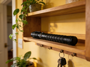 ไฟฉายพกพา X10 สำหรับกิจกรรมกลางแจ้ง สีดำ ไฟฉายยุทธวิธี ความปลอดภัยสูง 928 รองรับโลโก้ OEM พร้อมส่งทันที ชาร์จเร็ว EU&US - Product Image 3