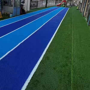 Meisen giá thấp cỏ nhân tạo Thảm 25mm 30mm 40mm 45mm cho vườn cảnh quan trường học ngoài trời công viên màu xanh lá cây đầy màu sắc thể thao <span class=keywords><strong>Turf</strong></span> - Product Image 6