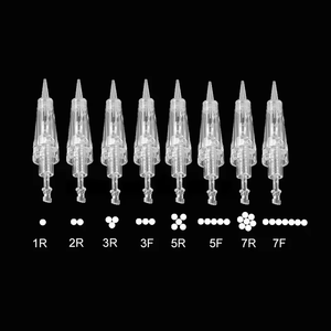 Agujas <span class=keywords><strong>de</strong></span> cartucho <span class=keywords><strong>de</strong></span> tatuaje desechables Agujas <span class=keywords><strong>de</strong></span> <span class=keywords><strong>sombreado</strong></span> Microblading <span class=keywords><strong>de</strong></span> cejas para cejas Labios - Product Image 3