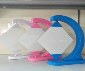 RubySub 360 Rotate Glass Photo Frame Sublimación Glass Pantalla en blanco Photo Frame Chine al por mayor - Product Image 3