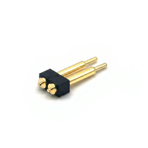 POGOPIN ขั้วต่อสปริงพินเฮดเดอร์ความยาวรวม 13.8 มม. ชุบทอง 1.5U สูง 2.5 มม. 1*2P - Product Image 1