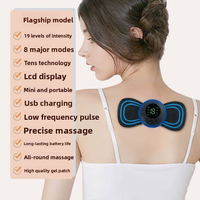 Masseur Physio Ergonomique TENS à Intensité Variable pour Apaiser les Muscles Fatigués Après la Douche et Soin Quotidien