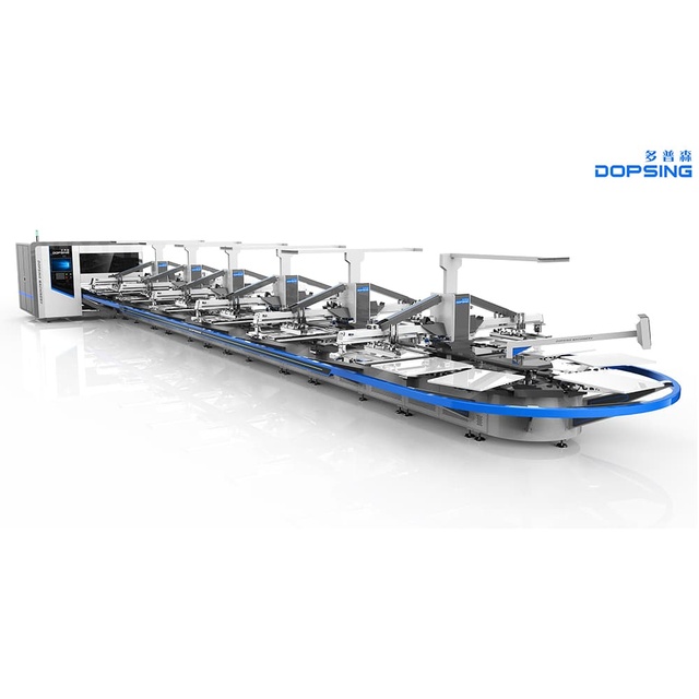 KINWAH(DOPSING) Hot Sale New Product Digital Oval Screen Printing Machine Hybrid Printer for All Garment logo Printing