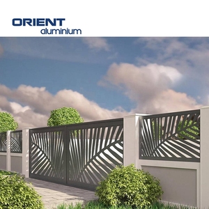 Thiết kế hiện đại laser cắt nhôm composite nhựa hàng rào bảng điều khiển nhà sân tấm trang trí riêng tư màn hình ngoài trời - Product Image 2