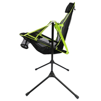 Style traditionnel léger extérieur jardin pliant voyage balançoire inclinable chaise berçante pour adultes pour plage randonnée pêche