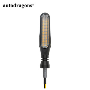Intermitentes de Motocicleta de Doble Color, 12V, 36 LED, Luces Intermitentes Fluidas, Indicadores de Giro para Moto - Product Image 4