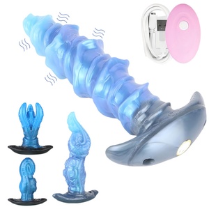 YOCY Vibrador Monstruoso de Silicona con Tentáculos de Pulpo, Tapón Anal, Masajeador de Ano Portátil, Juguetes Sexuales para Adultos para Hombres y Mujeres, Venta al por Mayor - Product Image 1