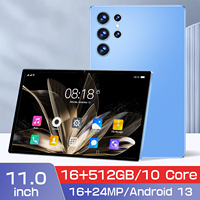 Wholesale Popular Design S23 5G Smart Gaming Tablet Android 13 16GB+512GB 11 Inch HD Screen 12000mAh Global WiFi Version