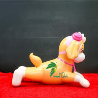 Chien de dessin animé d'image d'animal de chiot gonflable personnalisé mignon