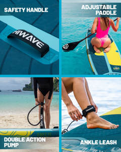 Planche à pagaie gonflable extra large 11'x34x6' à <span class=keywords><strong>prix</strong></span> d'usine, planche de surf pour jeux aquatiques avec accessoires - Product Image 6