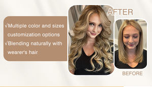 Extensiones de Cabello U Glamour, Estilos Populares 2025, Trama de <span class=keywords><strong>Mariposa</strong></span> sin Costuras con Puntas Gruesas - Product Image 6