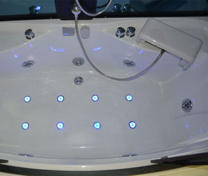 Sang trọng đa chức năng Acrylic phòng xông hơi với biệt thự trong nhà chăm sóc sức khỏe khu vực thư giãn màu đen phòng tắm hơi - Product Image 5