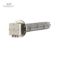 DN150 Pemanas Air Pemanas Cepat, 380 Derajat Celcius 12,5 KW dengan Flensa