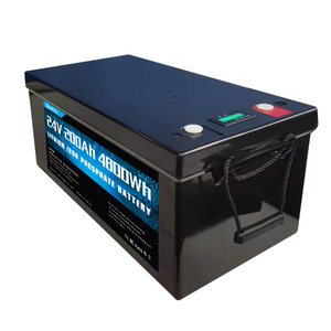 Factory Price Lithium Iron Phosphate <b>Batteries</b> BMS <b>24V</b> 200AH Solar Deep Cycle Storage LFP <b>Battery</b> AMX24-2000FE Lithium Iron Phos - Product Image 2
