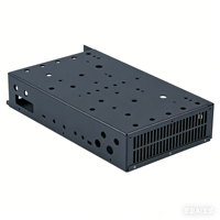 Boîtier en aluminium entièrement personnalisé pour l'électronique grand public, boîtier d'amplificateur numérique en aluminium, fabrication OEM ODM