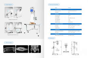 Mesin Rontgen Hewan Frekuensi Tinggi 5KW Peralatan Diagnostik Radiologi Medis Portabel Mesin <span class=keywords><strong>X</strong></span>-<span class=keywords><strong>Ray</strong></span> - Product Image 5