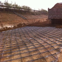 Grille stabilisatrice de gravier Geocell pour la protection des pentes raides dans la construction routière, Geocell de haute qualité à usage civil