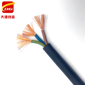 Câble <span class=keywords><strong>électrique</strong></span> flexible en caoutchouc isolé 450/750 V HO7RN-F YC YCW <span class=keywords><strong>3G1</strong></span>.<span class=keywords><strong>5</strong></span> 2.<span class=keywords><strong>5</strong></span> 4 6mm pour alimentation et commande - Product Image 6