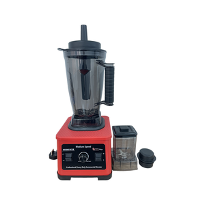 Licuadora Comercial y Doméstica 2 en 1 de Alta Velocidad, Gran Capacidad de 4L - Mezcladora de Alta Resistencia con 4 Cuchillas para Smoothies, Jugos y Trituración - Product Image 5