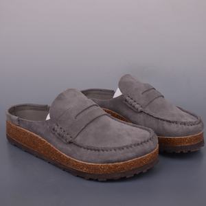 รองเท้าแตะหนังกลับคุณภาพสูงแบบยูนิเซ็กซ์ รองเท้าหนังสั่งทำพิเศษ หรูหรา สวมใส่สบาย ระบายอากาศได้ดี กันลื่น รองรับอุ้งเท้า รองเท้าแตะกีฬาสำหรับผู้ชาย - Product Image 3