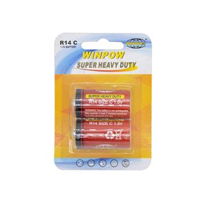 Bán Chạy Nhất <span class=keywords><strong>C</strong></span> Kích Thướ<span class=keywords><strong>c</strong></span> 1.5V <span class=keywords><strong>R14p</strong></span> Pin Carbon Kẽm Khô Eveready Pin - Product Image 3