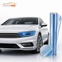Film Pelindung Lampu Mobil TPU Berubah Warna Self-healing Nanotek Berkualitas Tinggi Anti Gores untuk Lampu Depan dan Lampu Belakang Mobil