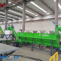 Broyeur de bouteilles PET, ligne de lavage et de recyclage des flocons de bouteilles en plastique, machine de recyclage des déchets plastiques, usine de recyclage des déchets plastiques
