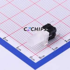 ML6-H2T2RQA Tactile Switch Through hole Component (THT) Switch Single Pole Single Throw Round Button 1.6N Through Hole - Product Image 2