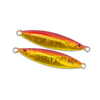 CHEERY En gros Leurre métallique en plaque de fer pour maquereau, Jig longue portée pour lancer depuis le rivage et mouvement lent, 40g 60g 80g 100g