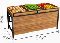 Moderne Verse Supermarkt Schappen Fruit En Groente Display Rack Winkel Fruit Frame Opbergrek