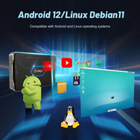 Topleo linux android tv box 4gb ram rockchip rk3588 board 4k android 12 certificado 8k android smart tv box