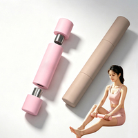 Barre de Pilates magnétique à 3 segments détachables avec poids, barre d'entraînement souple, poids de main détachables pour femmes, mise en forme du corps, salle de sport à domicile