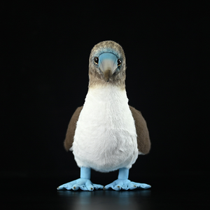 Peluche Realista de Pájaro Gaviota de Patas Azules, Juguete de Peluche Suave para Niños y Amantes de las Aves - Product Image 2