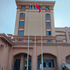 ธงชาติโลกพิมพ์ดิจิทัลขนาด 3x5 ฟุต พร้อมเสาธง ทำจากสแตนเลส/อะลูมิเนียม กันน้ำ ทนทาน รับทำโลโก้ตามสั่ง - Product Image 6