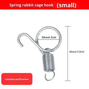 Crochet de porte en métal recommandé pour lapin poulet Pigeon outil de <span class=keywords><strong>cage</strong></span> de poulet-état neuf - Product Image 5