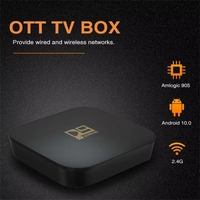 Nuevo CHEERSFLY Smart TV Box D9 Android 10.0 2.4G 5G WiFi Dual Core Allwinner H6 4K HD 8GB 256GB Home Theater