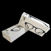 Boîte d'emballage de lunettes en papier dur de haute qualité, boîte en carton avec logo personnalisé pour lunettes de soleil