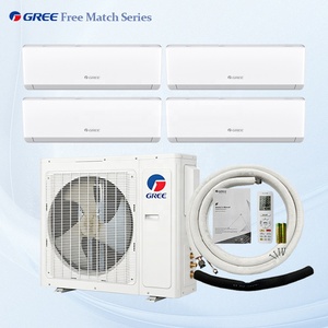 Système de climatisation multi-split Free Match, 1 unité extérieure, 4 unités murales intérieures, refroidissement rapide, systèmes HVAC, climatiseur central, plusieurs unités intérieures - Product Image 1