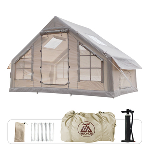 Tenda da <span class=keywords><strong>Campeggio</strong></span> Gonfiabile per Tutte le Condizioni Meteo con Corde Antivento per <span class=keywords><strong>Campeggio</strong></span> in Spiaggia e in <span class=keywords><strong>Montagna</strong></span> - Product Image 6
