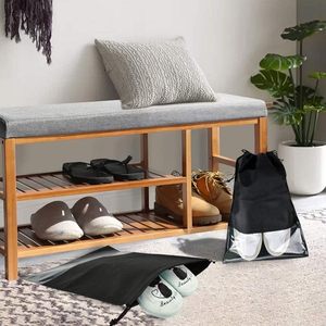Bolsas Organizadoras de Zapatos Portátiles de Tela No Tejida, para Hombres y Mujeres, Gran Venta - Product Image 6