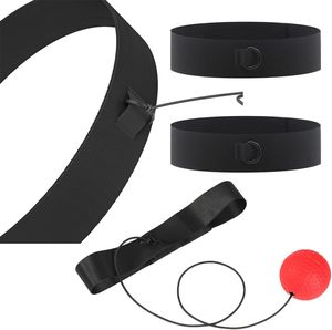 Ensemble de balles de boxe avec bandeau, balles de frappe pour la réactivité, l'agilité, la vitesse de frappe, l'entraînement des compétences de combat, balle de réflexe de boxe - Product Image 3