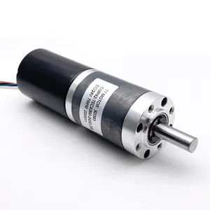 Mini motor de engranaje eléctrico de 42mm 24V DC 12V motor sin escobillas