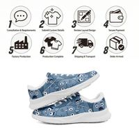 Chaussures de golf en gros OEM ODM, impression à la demande, logo personnalisé, nom personnalisé, uniforme d'équipe, baskets pour terrain gazonné FN062-25027153-1