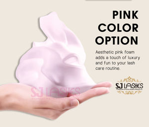 Limpiador de espuma para Pestañas/champú para pestañas con cepillo limpiador - Product Image 3