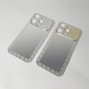 Ốp lưng <span class=keywords><strong>iPhone</strong></span> thiết kế tùy chỉnh, thiết kế camera toàn phần, nhiều màu zircon, mạ điện, mạ chân không - Product Image 2